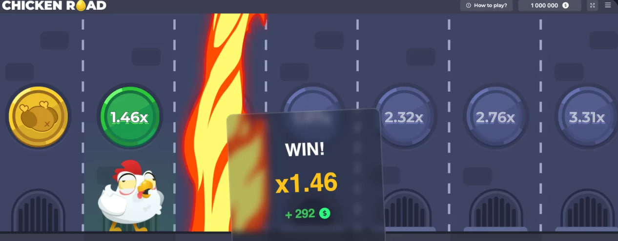 casino chicken road game